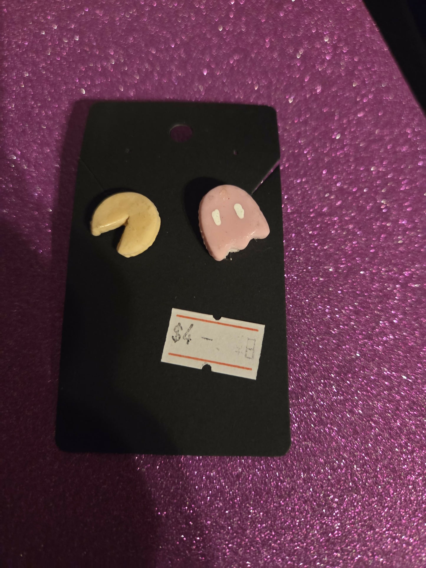 Aretes poste pac man