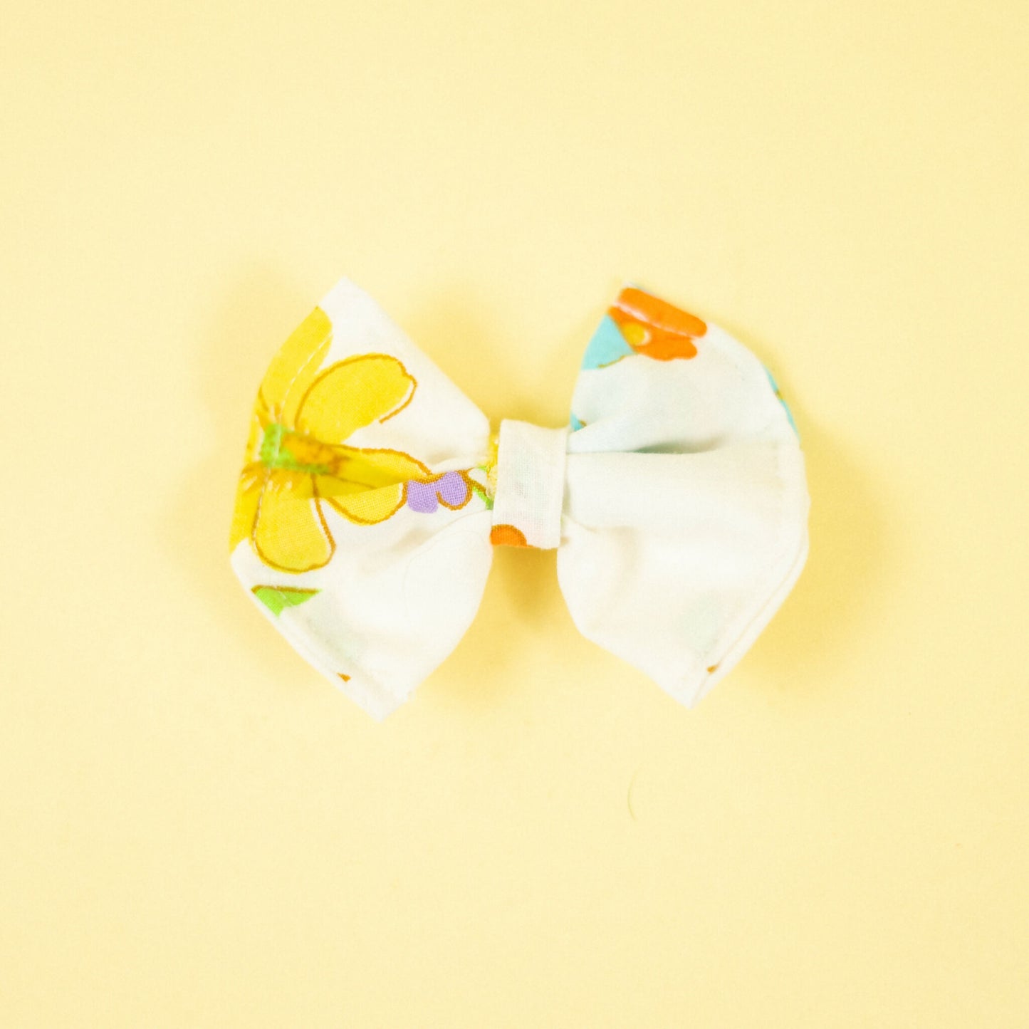 Small Mod Floral Hair Bow