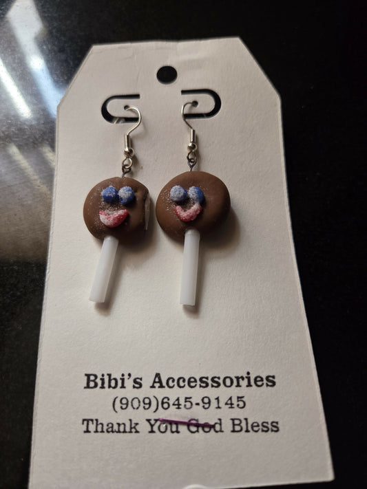 Aretes paleta payaso