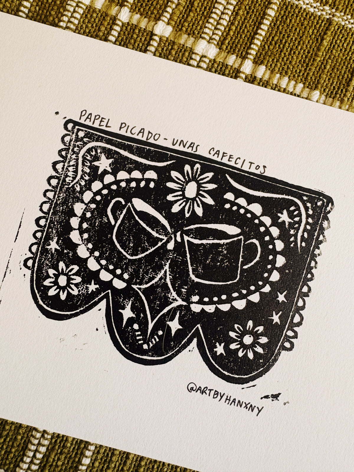 papel picado - unas cafecitos