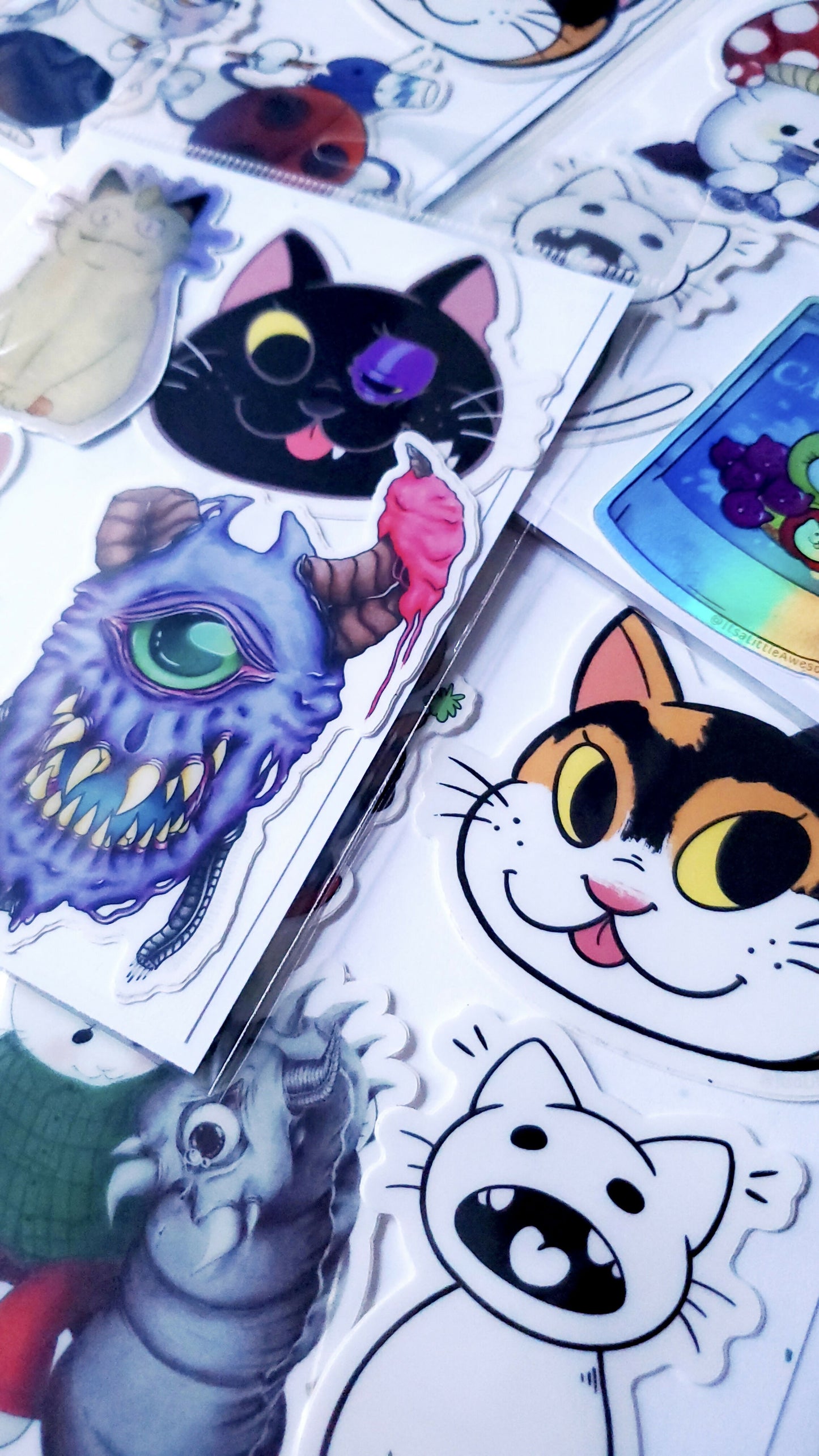 Vinyl Sticker 4 Pack