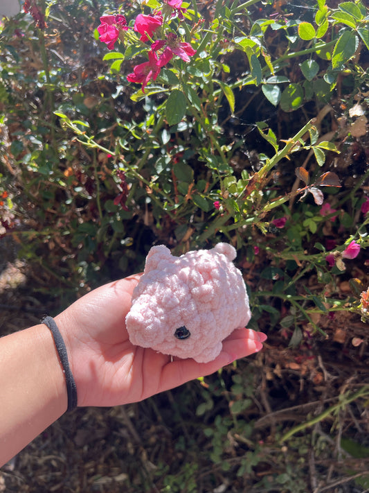 Crochet pig