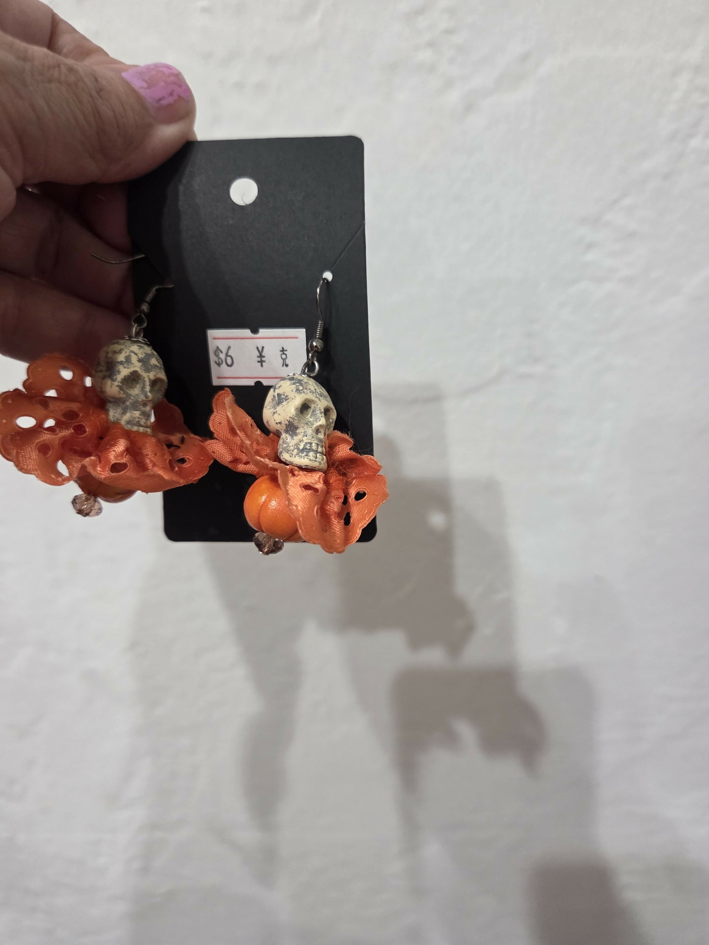 Aretes Calabasas Halloween
