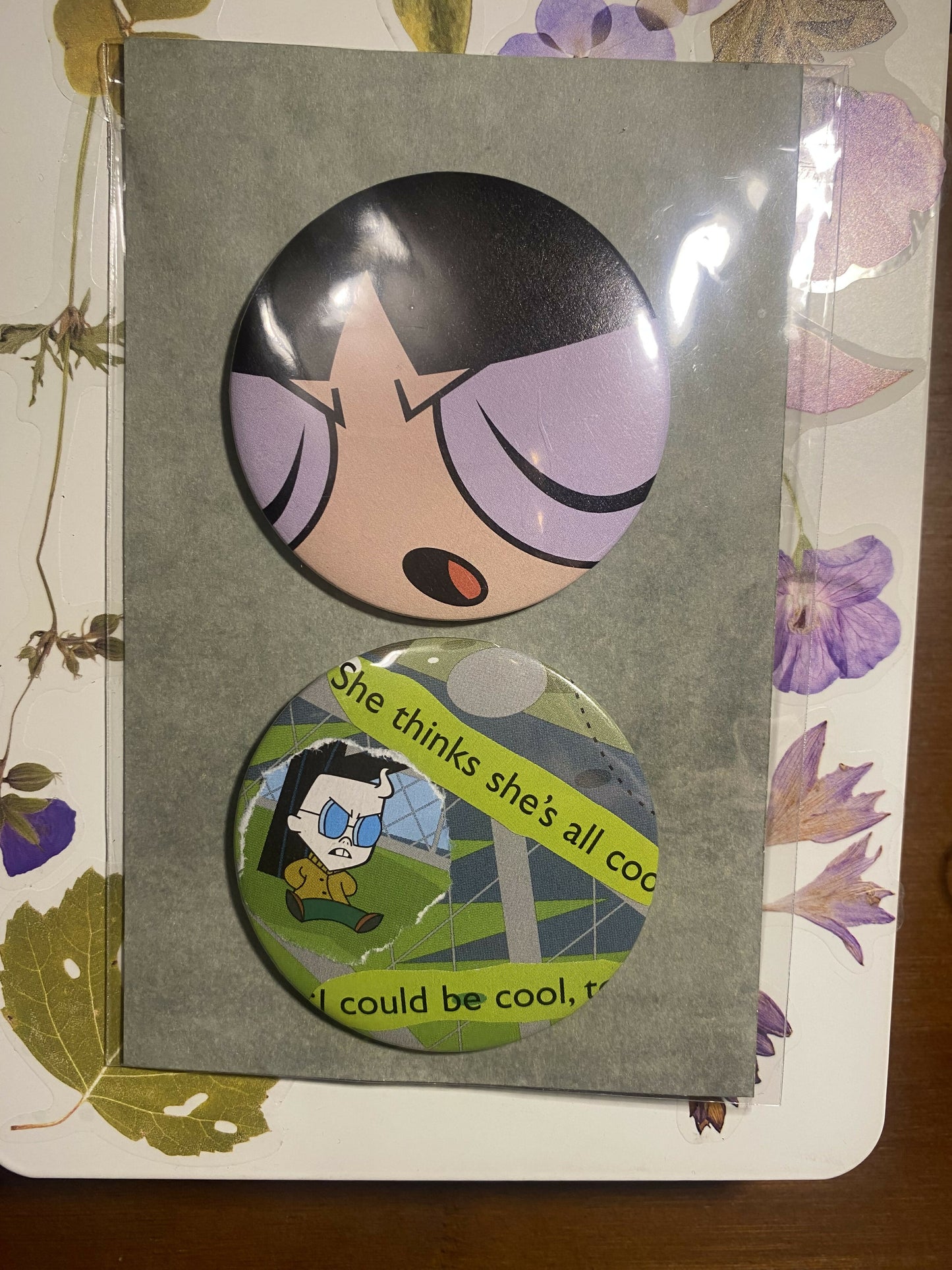 Power puff girls pin set (2)