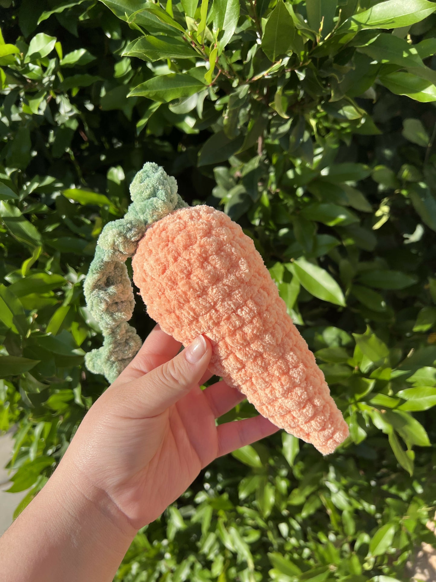 Crochet carrot