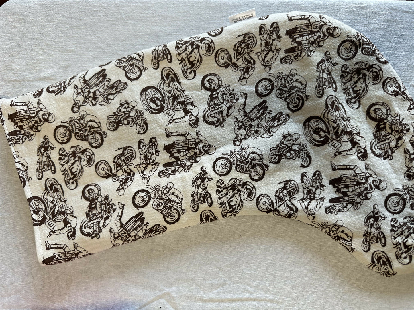 Motorcycle Print Stocking