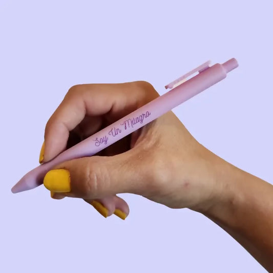 Soy Un Milagro Black Ink Pen