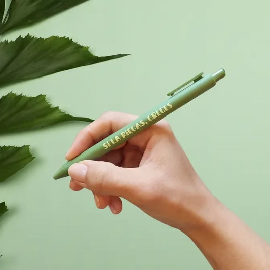 Si La Riegas Olive Ink Pen