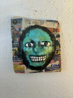Enigma de Fuego Papier Mache Sculpted Artwork