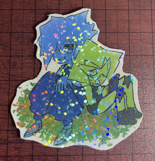 Lapis and peridot (Steven Universe)