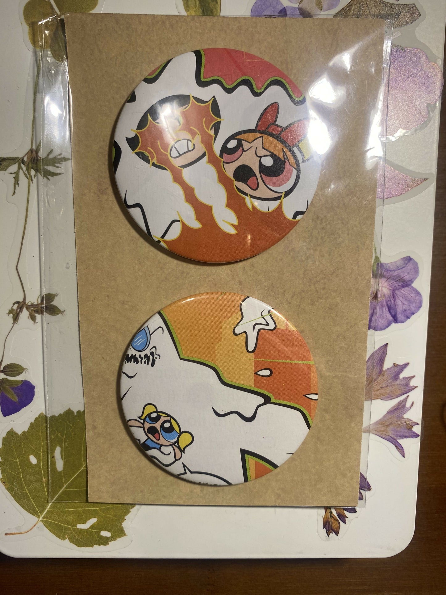 Power puff girls pin set (2)