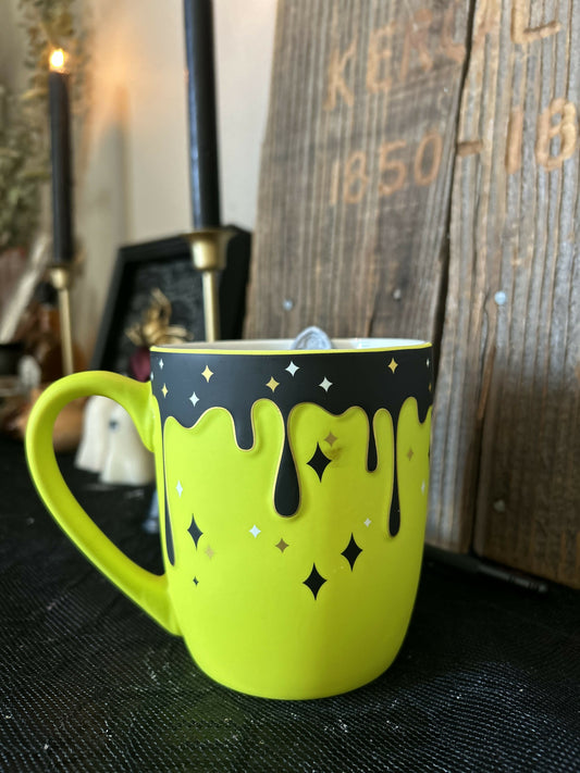 Green sparkly slime Soywax candle