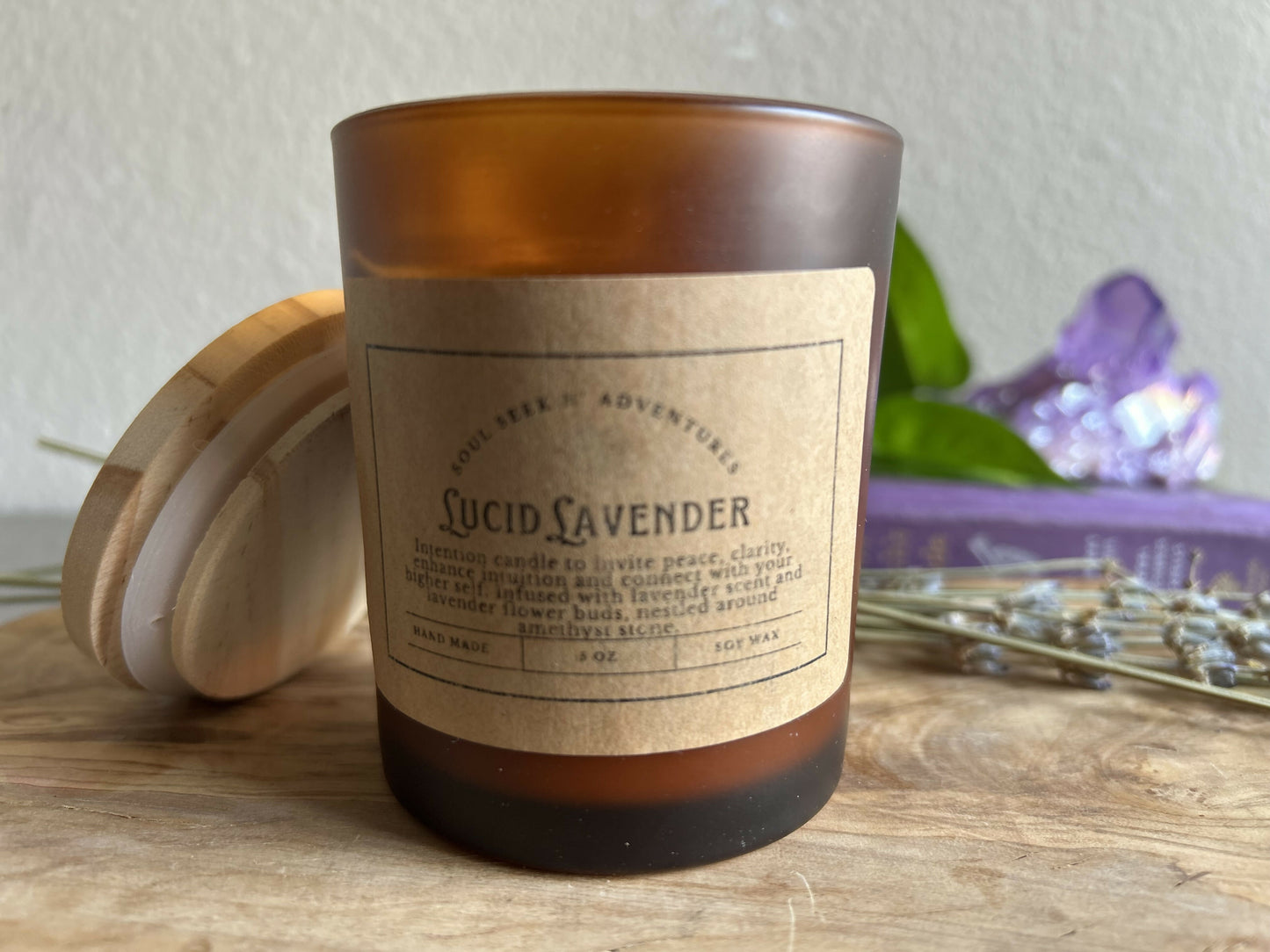 Lucid Lavender Soywax Candle