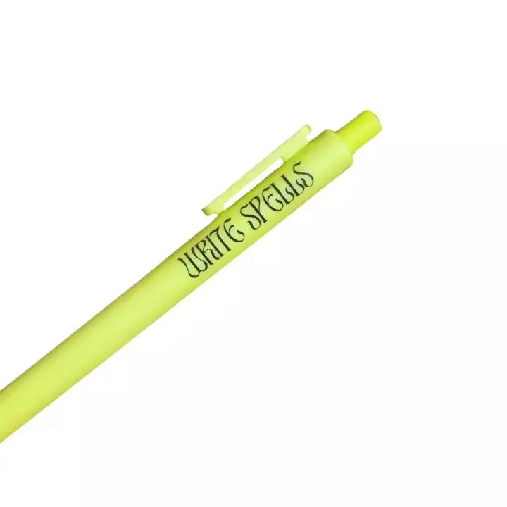 Write Spells Black Ink Pen