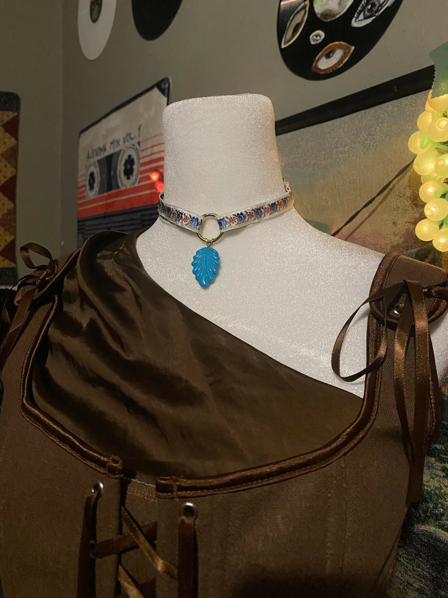 Deep breath necklace