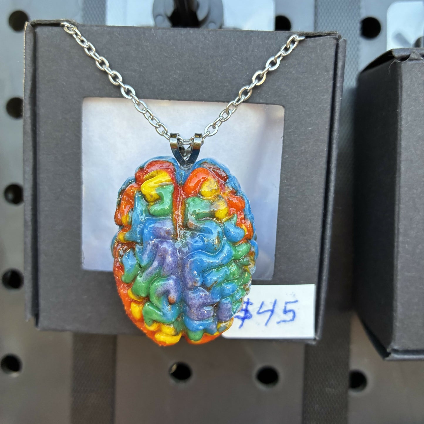 Tie dye brain