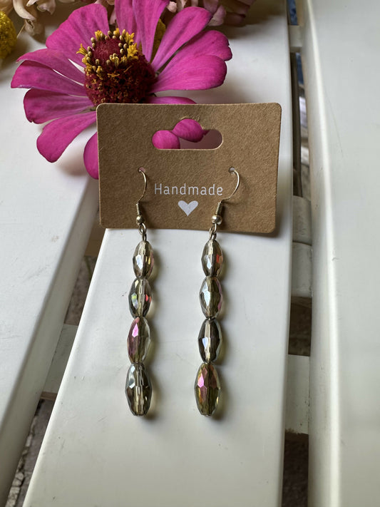 Holographic Stem Earrings