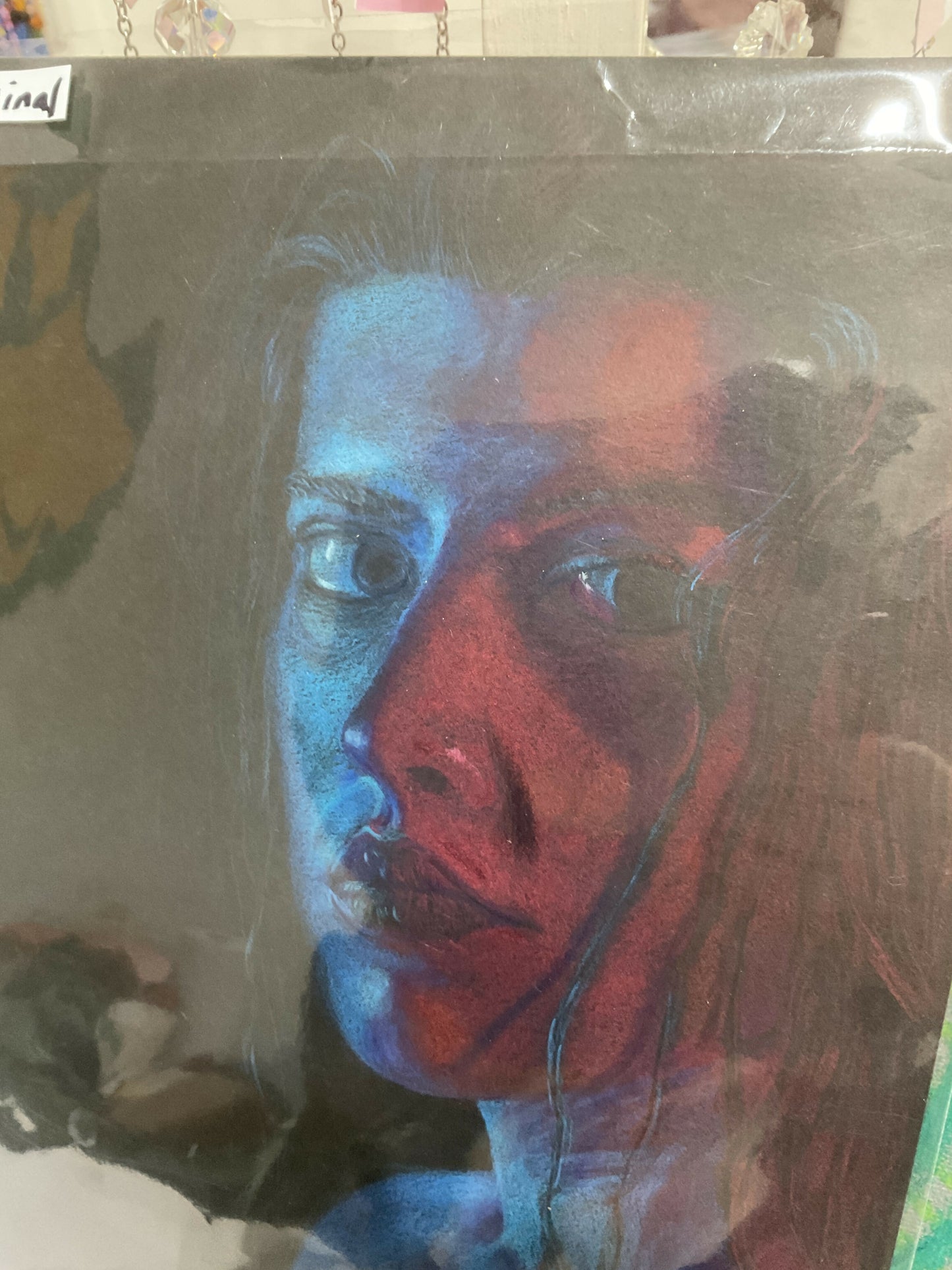 Color pencil model drawing