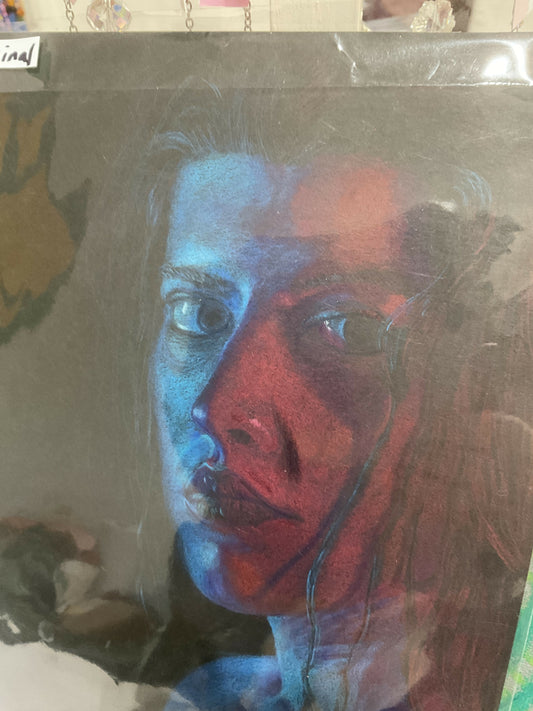 Color pencil model drawing