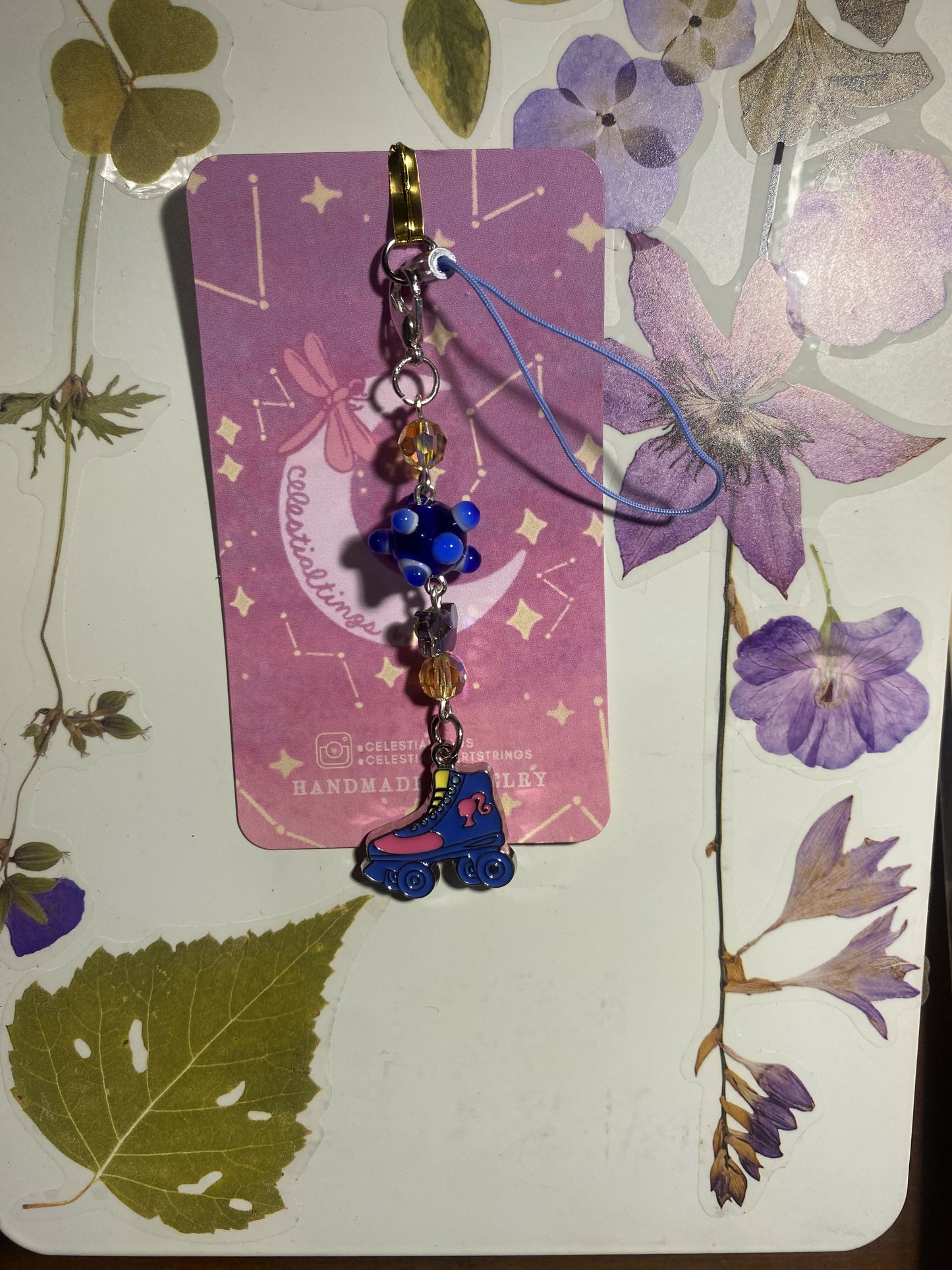 Hey Barbie Phone Charm