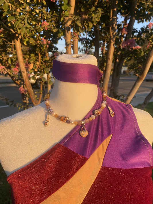 Celestialtings dog purse shoes necklace