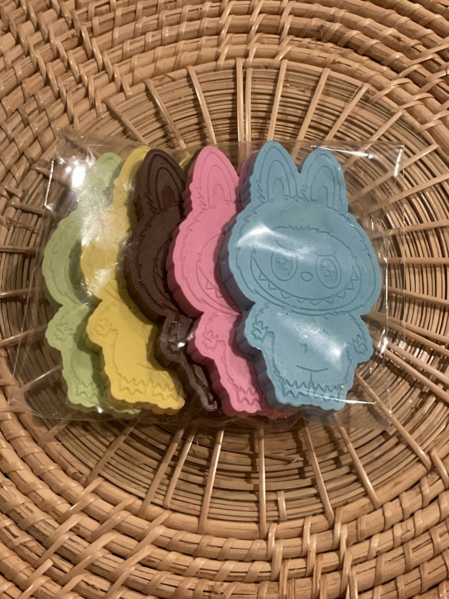 Labubu Easter Crayon Five Pack (Big)
