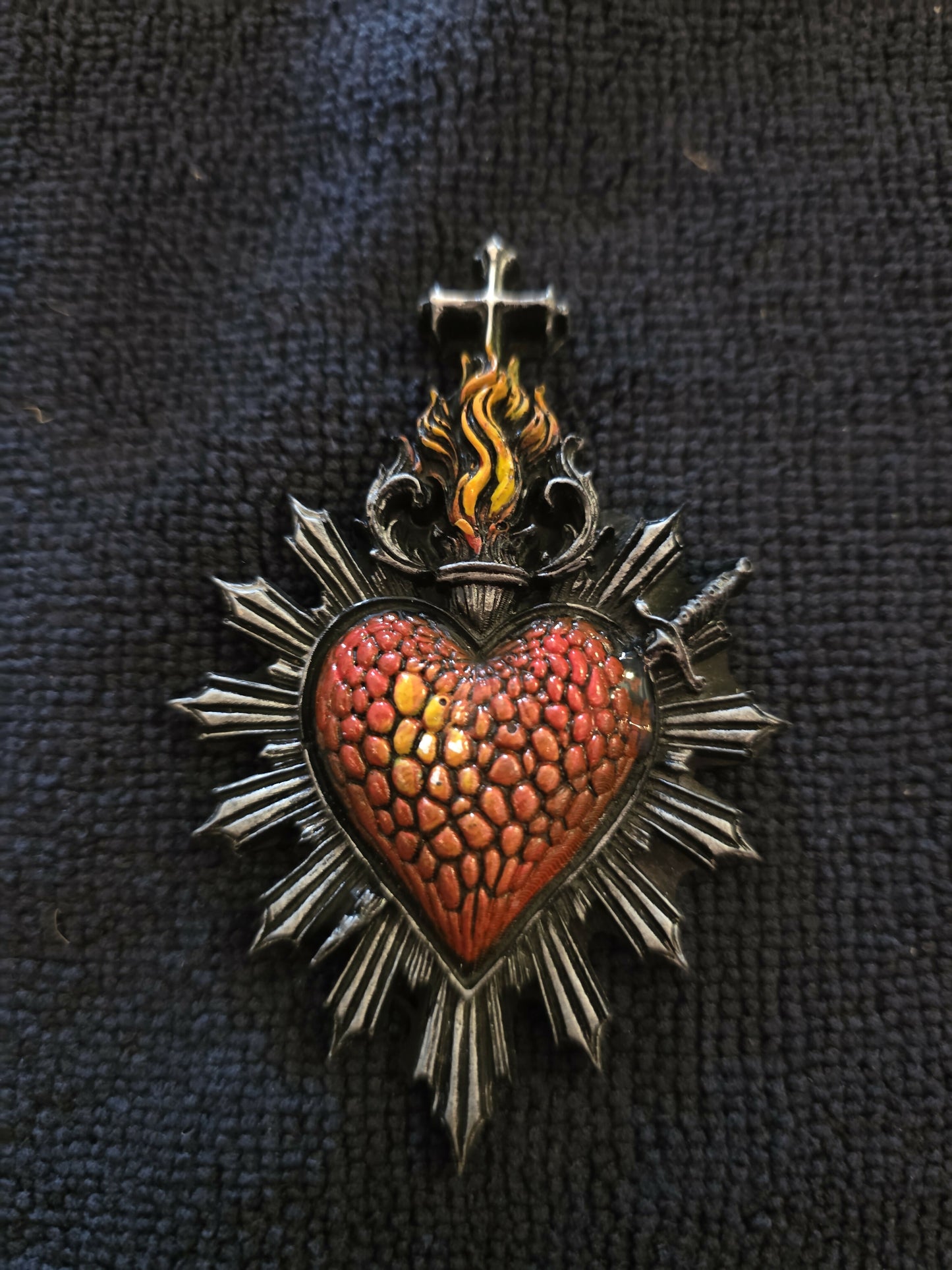 Sacred heart magnet 3 inches
