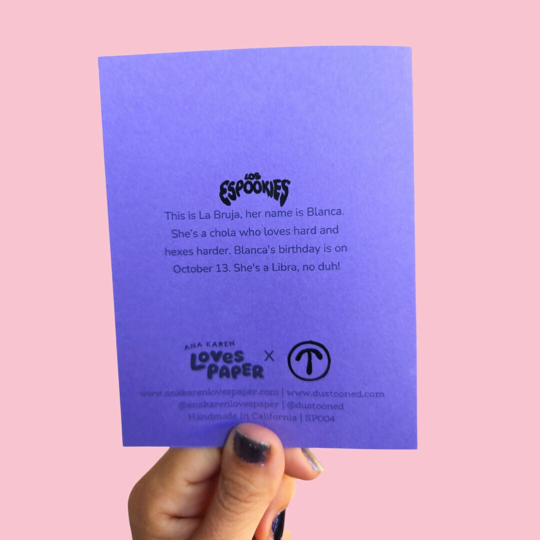 Enbrujadx Los Espookies Handmade Card