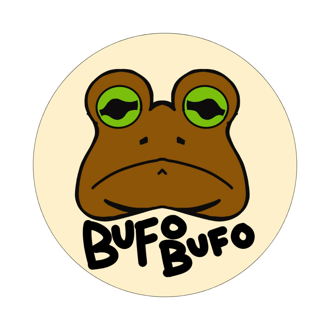 Bufo Bufo Los Espookies Sticker