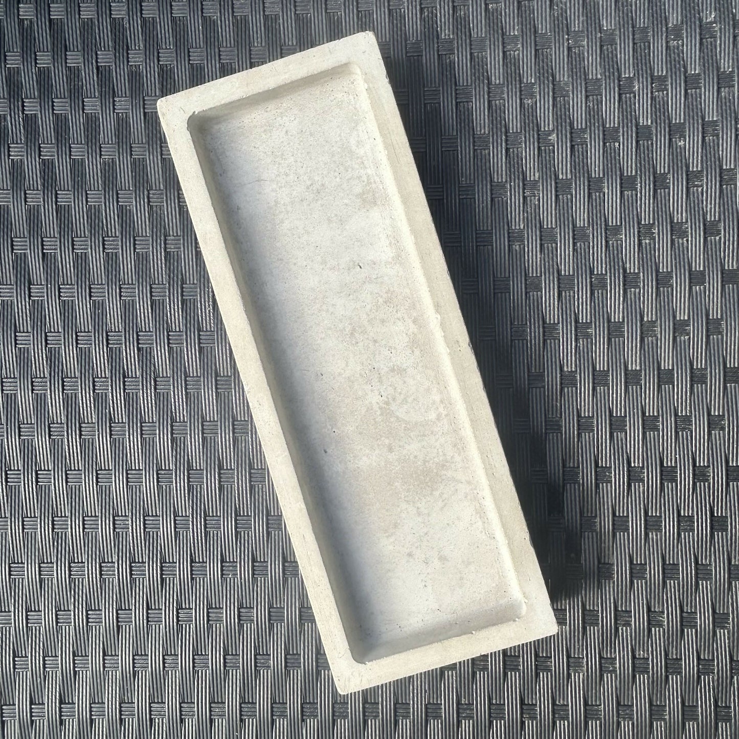 Cement Rectangle Tray