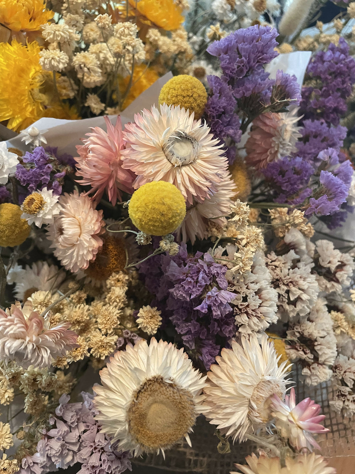 Dried flowers large bouquet