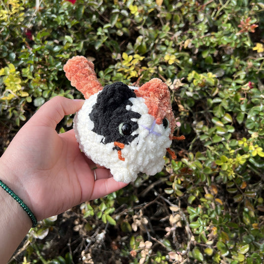 Crocheted Calico kitten