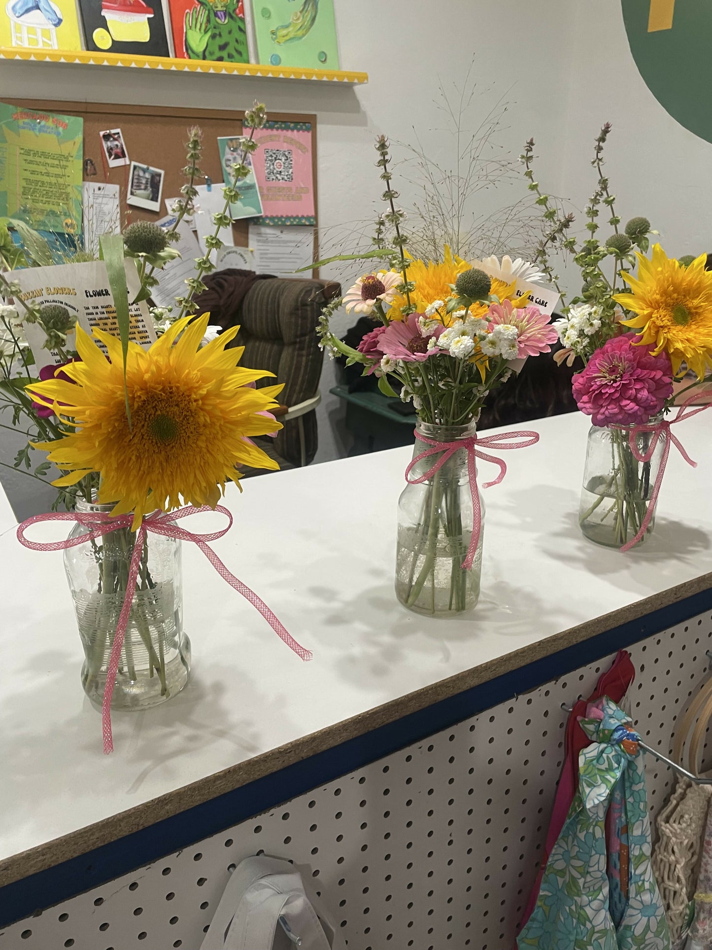 Jar bouquet