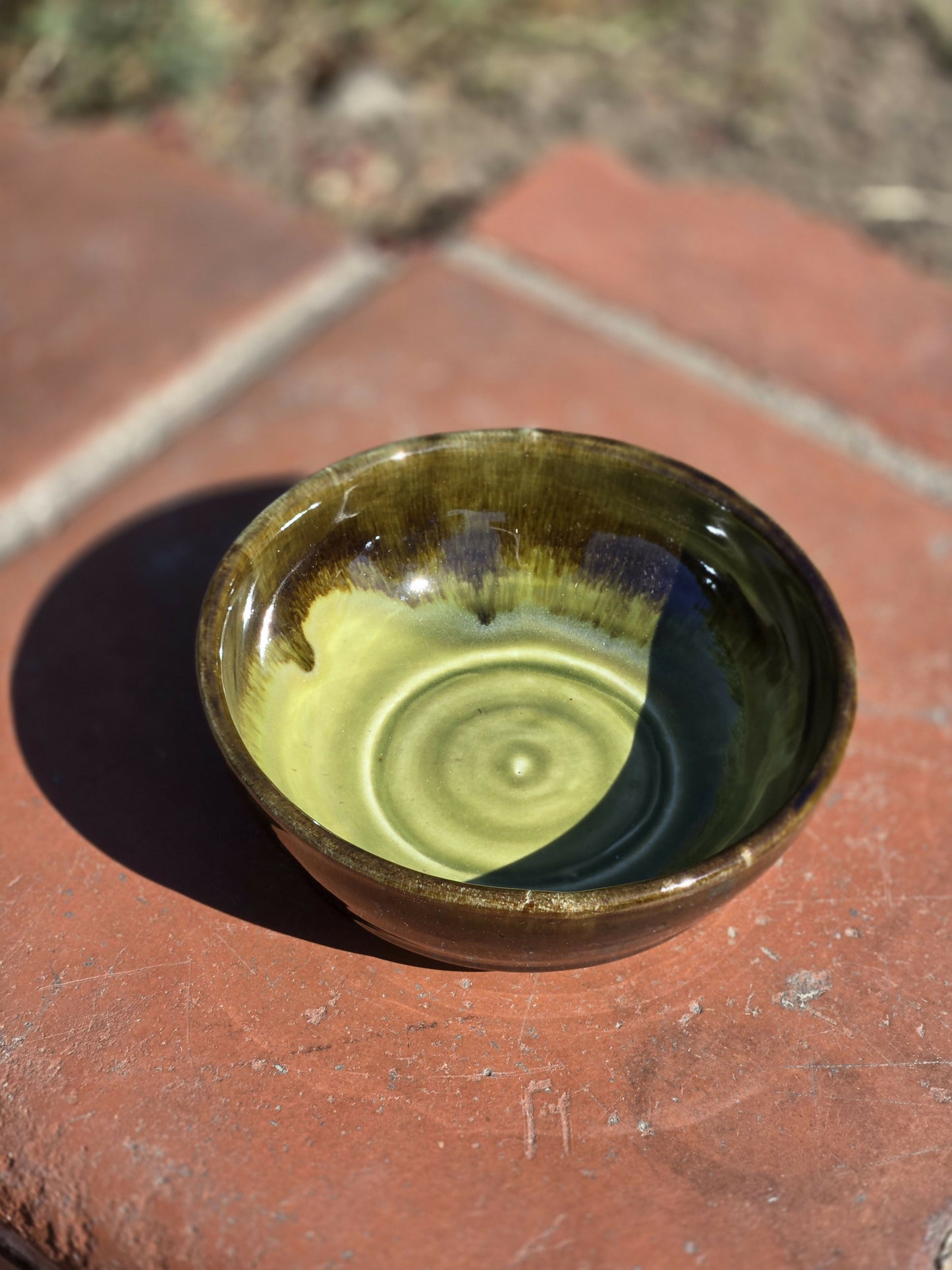 Black and Green Bowl