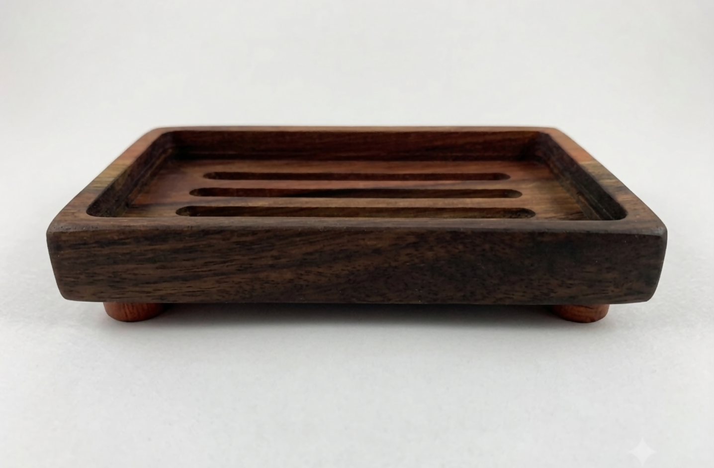 Wooden Cog Designs- Soap Dish with drain