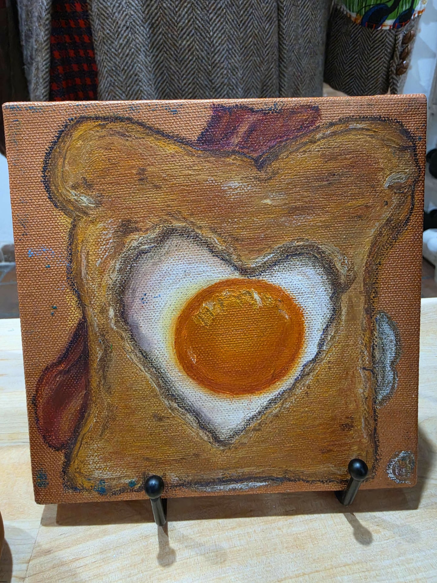 oil pastel painting