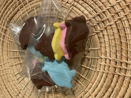 Mini Puerquito (pig) Pan Dulce Crayon Five Pack