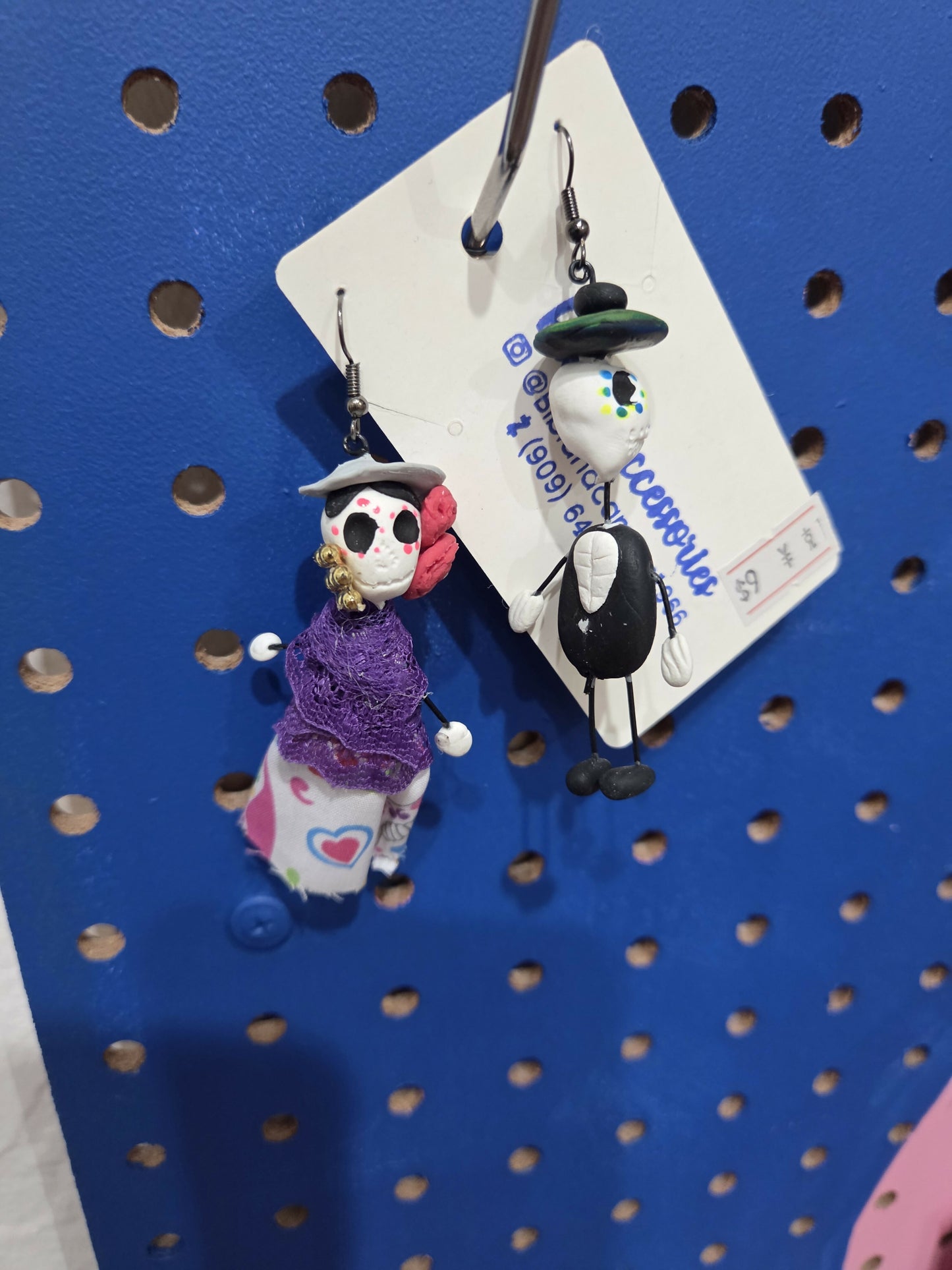 Aretes dia de mrtos