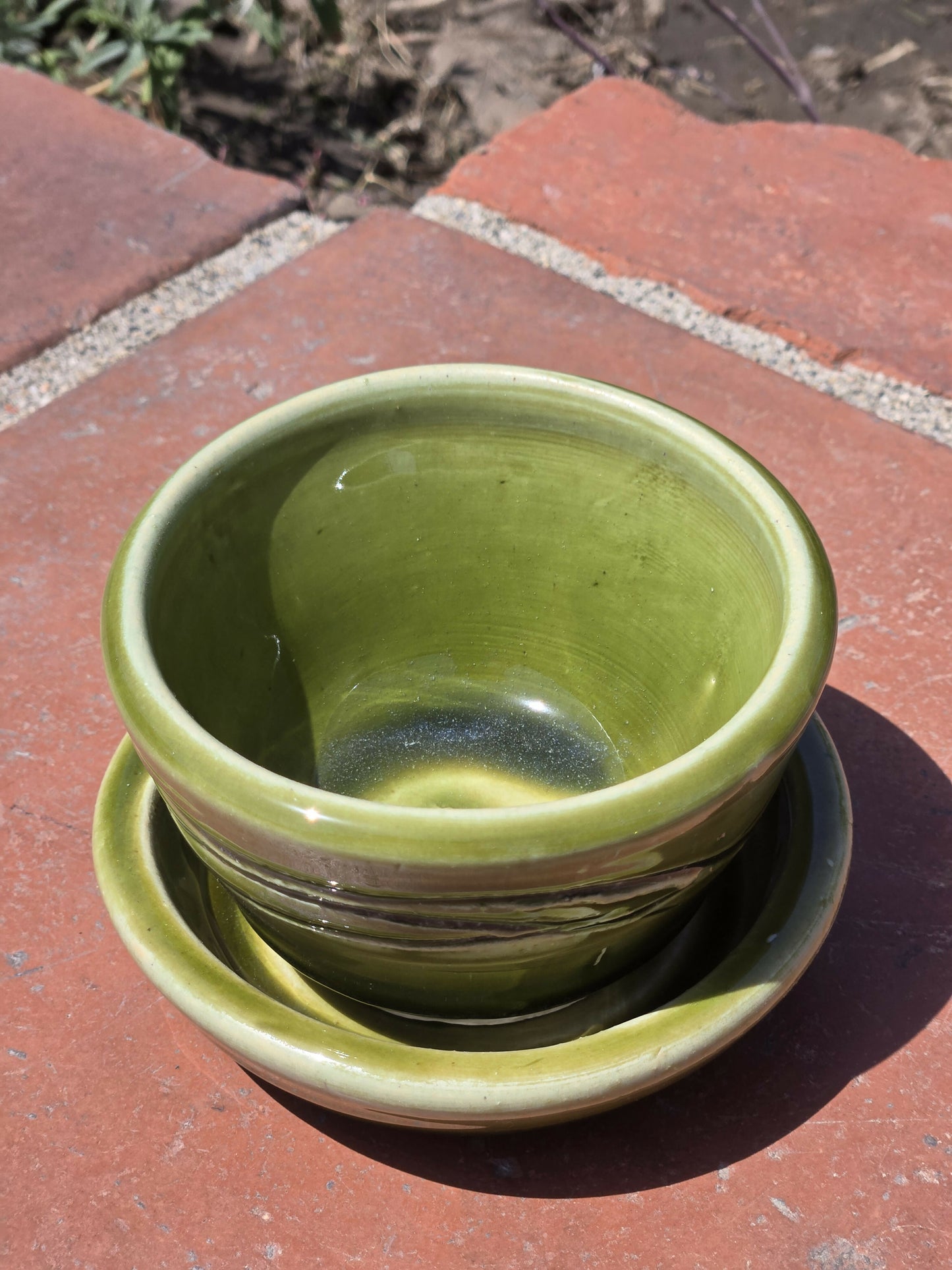 Small Green Planter