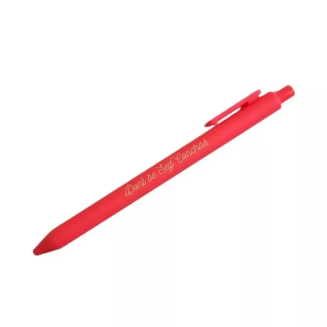 Dont Be Self Conchas Neon Pink Ink Pen