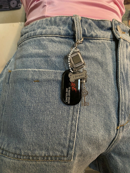 Watch keychains DARE