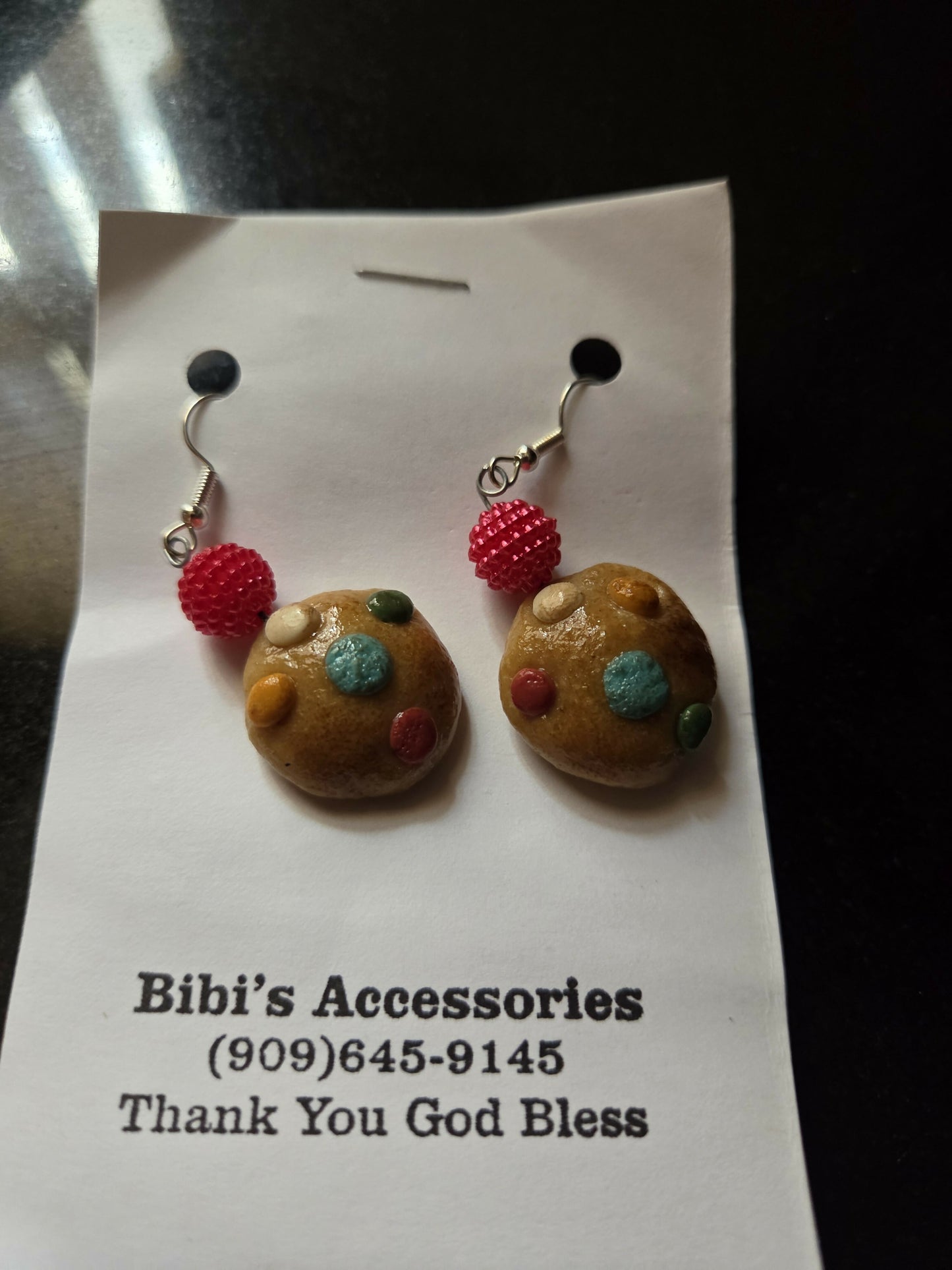 Aretes galleta colores