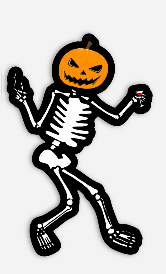 Social Distortion Pumpkin Stciker