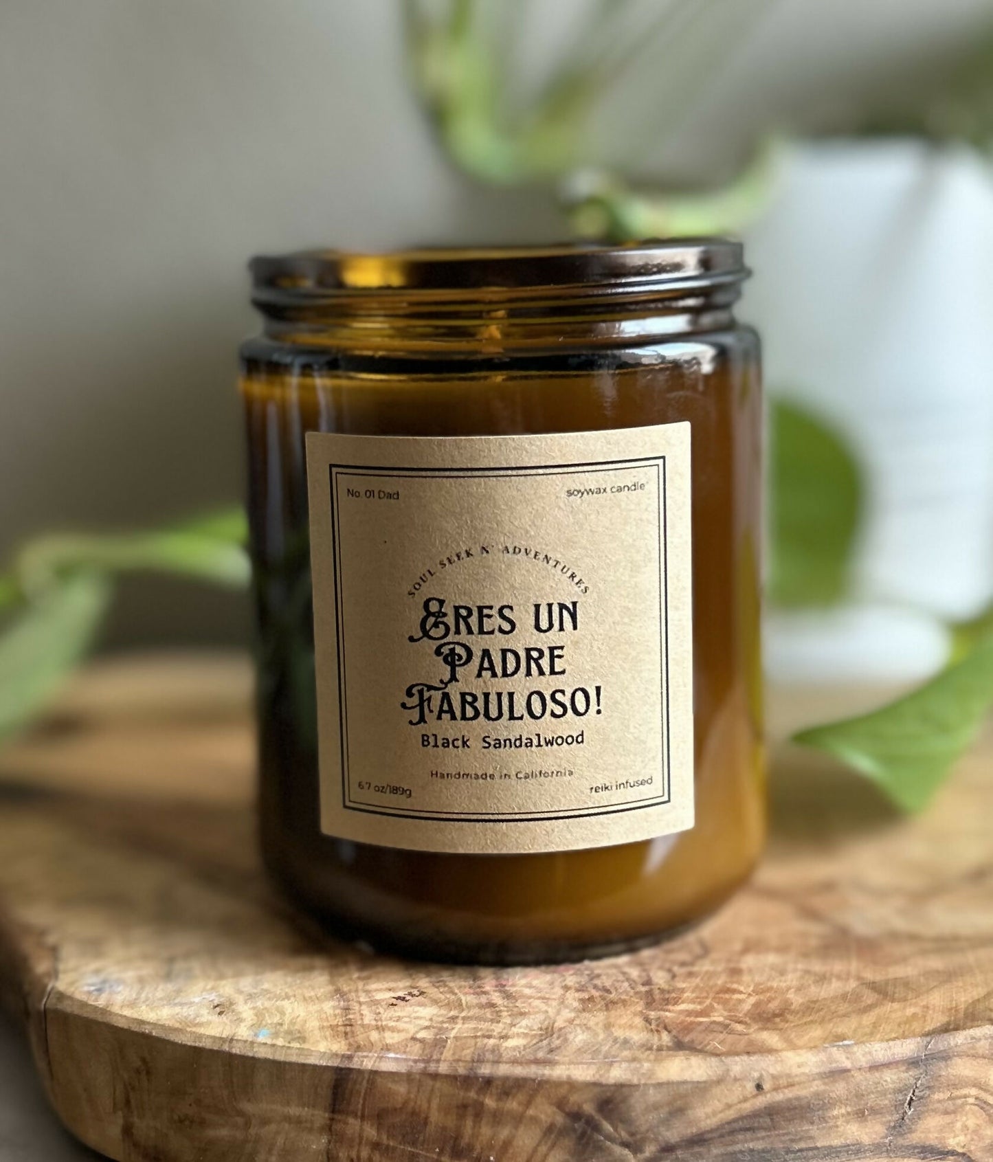 Fathers Day Candle