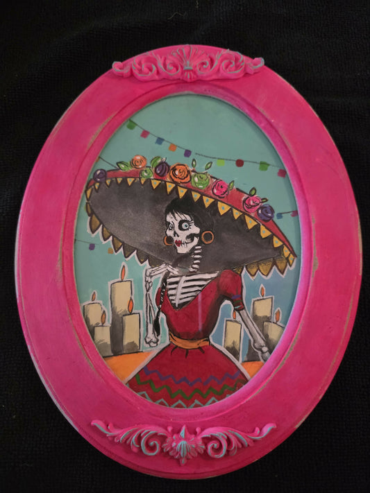La Catrina painting