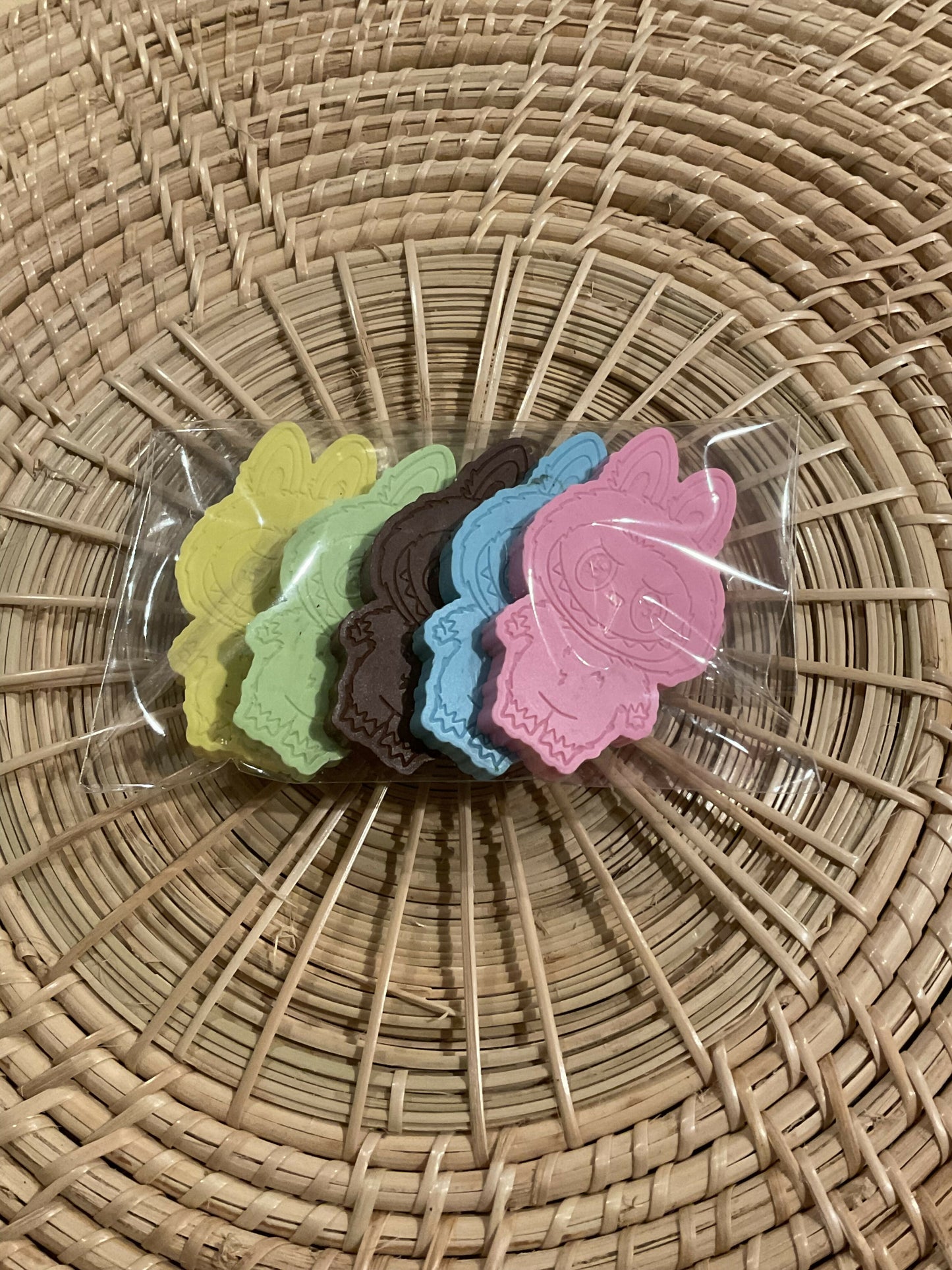 Labubu Crayon Five Pack Spring Colors (Small)