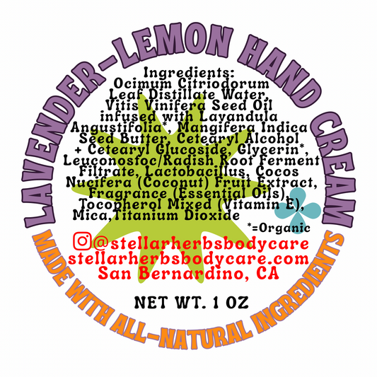 Lavender Lemon Hand Cream