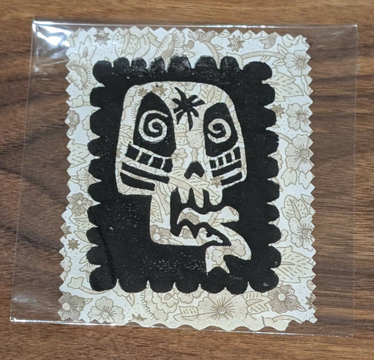 Screaming Skull Patch - Tomcat Studio