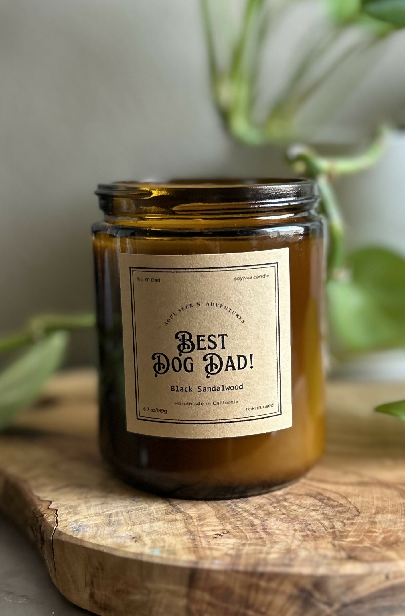 Fathers Day Candle