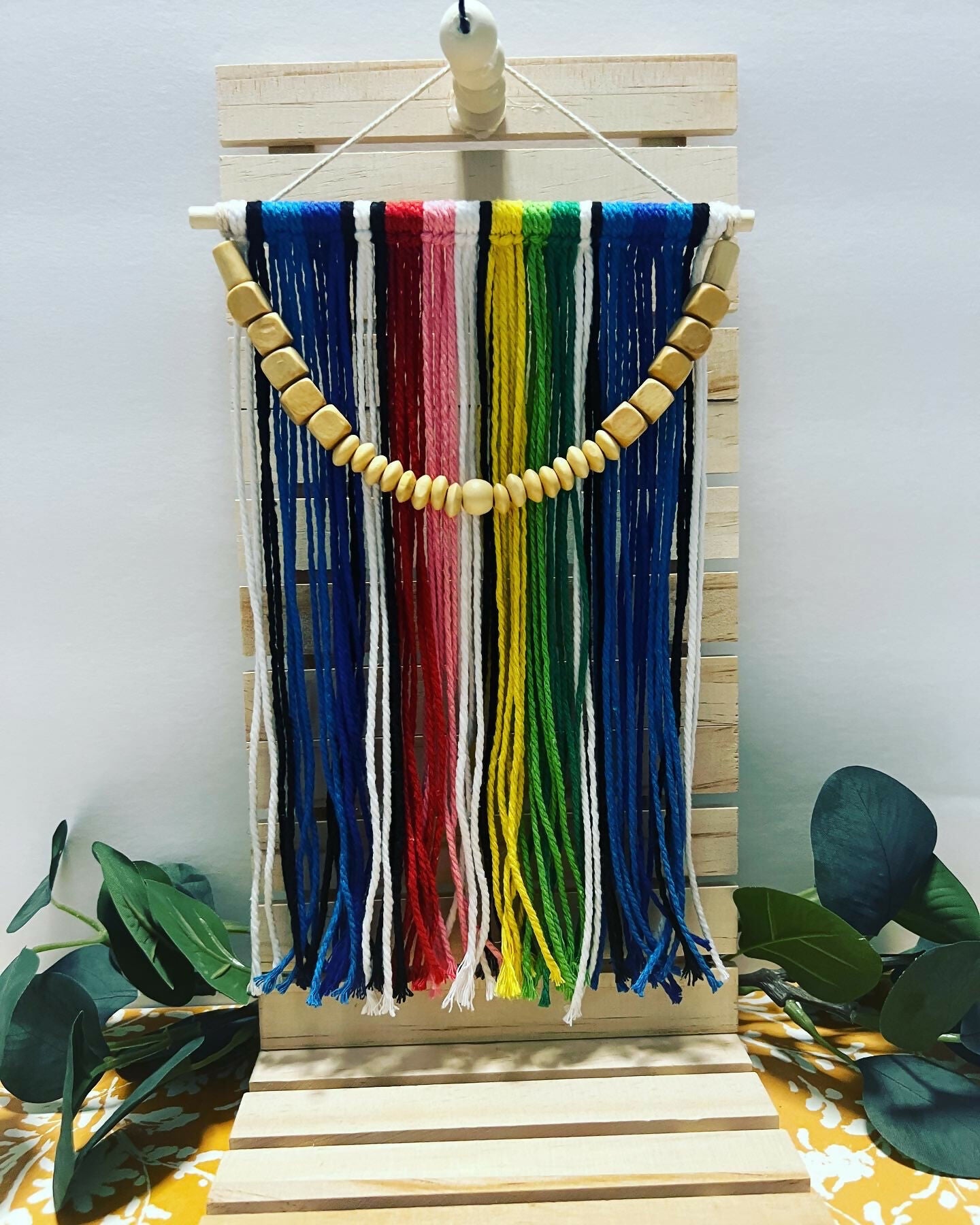 Mexican Inspired Wall Macrame